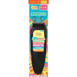 Sugar Punch - 4X4 HD Straight Lace Closure 10" (NATURAL)