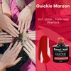 Emmi Nail Quickie Maroon 3-in-1 (Dark Brown Red, L032), LED