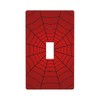 Mdulftar Red Spider Web Light Switch Cover Plate Hero Theme