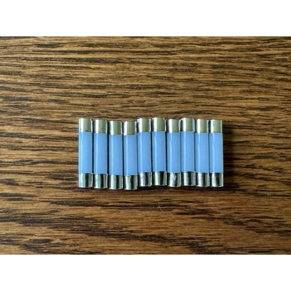 10 New Emerald Green 6V Frosted 360° Fuse Lamp LED