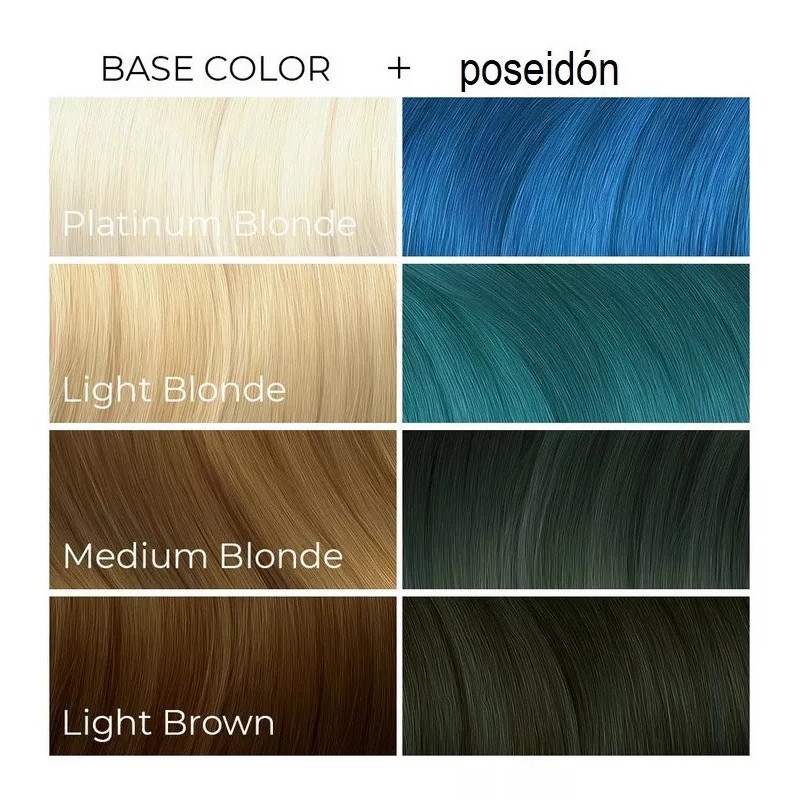 Arctic Fox Tinte Arctic Fox Poseidón Azúl 118ml. Fantasía Vegano