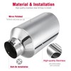Upower 5" Inlet 10" Outlet Exhaust Tip 5 to 10