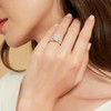 Mameloly 3ct Engagement Rings for Women Oval Cut Bridal Ring