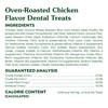 Greenies Feline Adult Dental Cat Treats, Oven Roasted Chicken Flavor,
