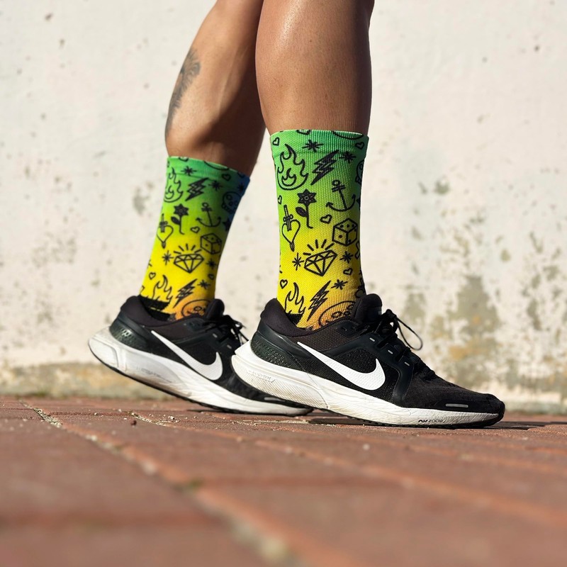 Jungle Socks Elite Series - High Performance Running Socks, Breathable,