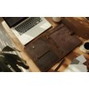 Leather Village Leather Portfolio Organizer - Professional Business Padfolio for