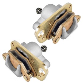 Caltric Front Left Right Brake Caliper w/ Pads for Polaris Trail Blazer 250 2005 2006