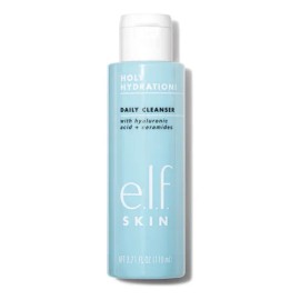 E.l.f holy hydration limpiador facial de uso diario acido hialuronico y ceramidas
