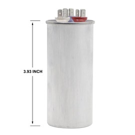SUREPHON 45/7.5 Mfd Ac Capacitor 370V or 440V 50/60Hz CBB65B Air Conditioner Capacitors for AC Unit Fan Motor Start or Pool Pump or Air Condenser Straight Cool