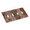 Rustic Brown Wood Grain Wall Plate Switch Plate Decorator Wall