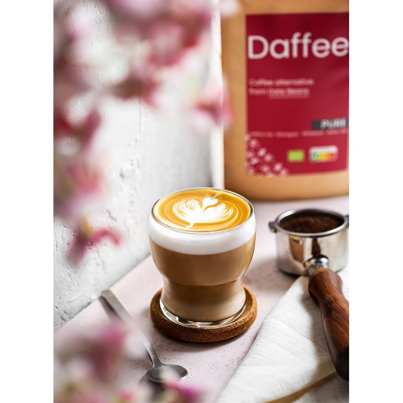 Daffee - Organic Ground Date Seeds Coffee Alternative Pure (125,