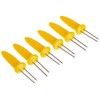 Metaltex Corn Holder, Multi-Colour, 6-Piece