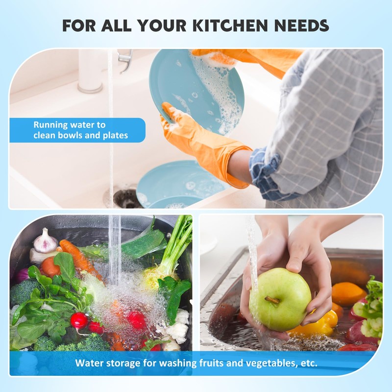 Stainless Steel Sink Plug & Drain Strainer Set - Rustproof,