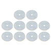 10Pcs 3in Diamond Wet Polishing Pad Soft Grinding Discs Polisher