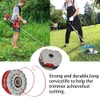 4 PCS Replacement Spool and Line,Strimmer Spool,Grass Trimmer Spool,Replacement Trimmer