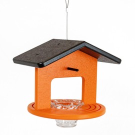 Maykoosh Seaside Style Hanging Oriole Feeder, 9.25" x 7.75" x 7.25", High Density Poly Resin, Holds 2 Orange Slices and Jelly,