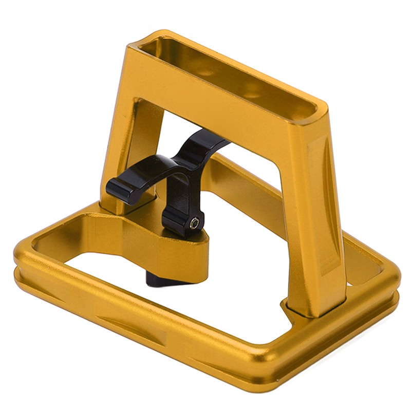 Folding Bike Front Carrier Adapter Aluminium Alloy Hollow Carved Mount