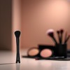 2-in-1 Dual-Ended Nose Contour Brush, Cheekbone Sculpting Brush, Professional U-Shaped