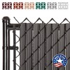 SoliTube Slat Made in America Privacy Inserts for Chain-Link Fence,