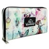 Alice In Wonderland Through the Looking Glass White Purse /