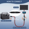 COMeap (2 Pack) SAE to DC Adapter for Jackery Solar