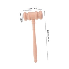 Operitacx Judge Hammer Judge Mallet Gavel Prop Judge Gavel Judge Gavel Wooden Judge Gavel Court Hammer Judge Wood Gavel Auction Hammer Handheld Judge Gavel Beige Lotus Tree