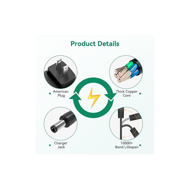 Adaptador de 5 V CA/CC compatible con IK Multimedia iRig