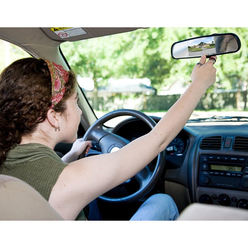 Pyle PLCM4340 Car Vehicle Rearview Backup Camera & Mirror Monitor