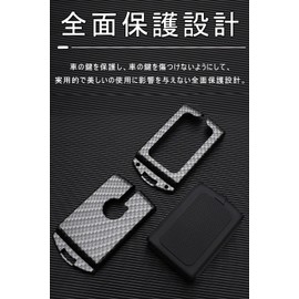 LETINGFAR Key Case for Volvo Smart Key Case, Key Cover, Zinc Alloy, Volvo Dedicated Design A, 3 Buttons, Key Holder, For Volvo XC60xc40xc90s60s90v60v90, etc, white