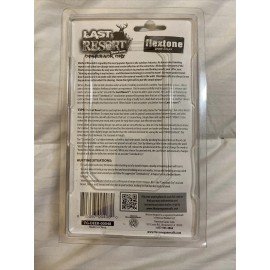 Flextone LAST RESORT Ciervos Caza Llamada Súper Fuerte Largo Alcance Doe Bleat NUEVO