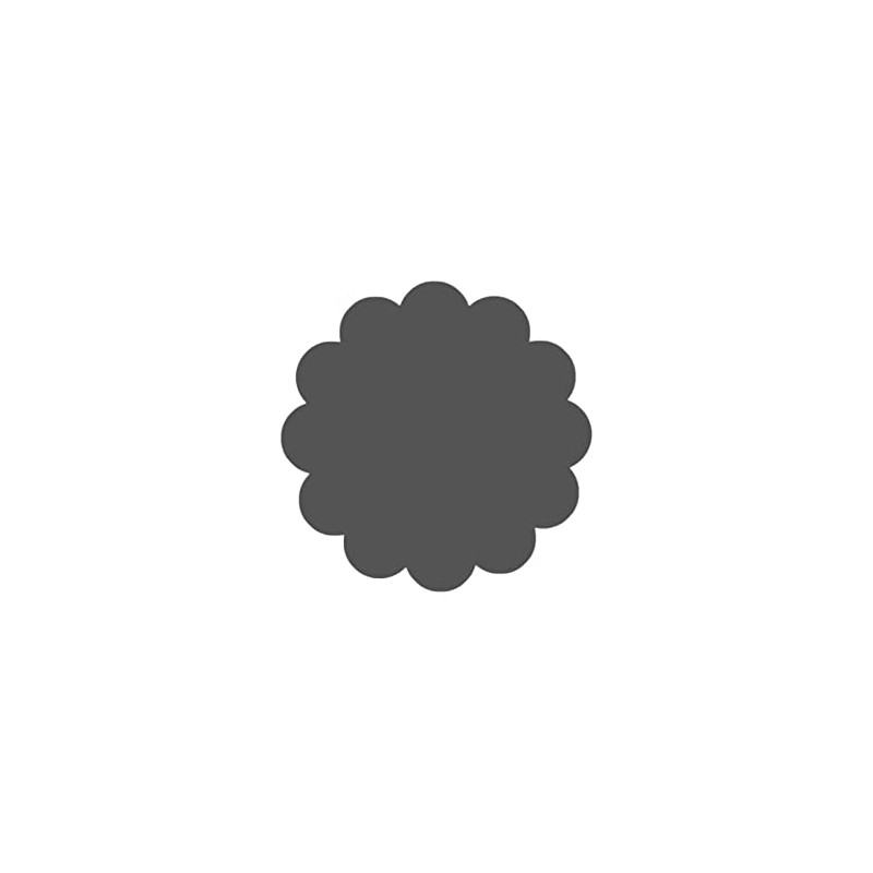 Vaessen Creative Craft Paper Punch - Scalloped Circle - Ø