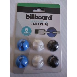Billboard Multipurpose Cable Clips - Pack of Six (BRAND NEW)