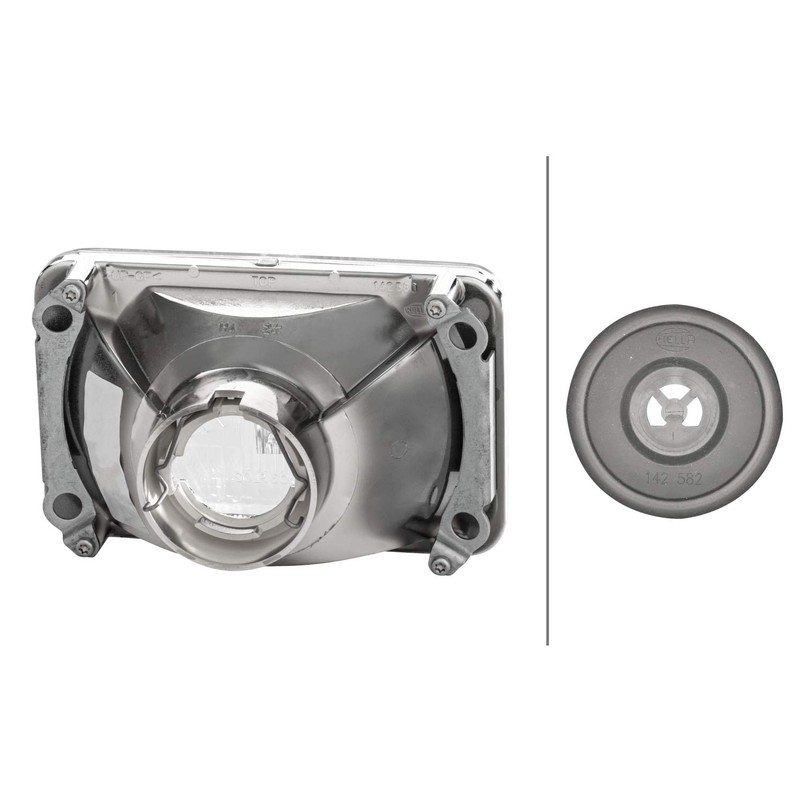 HELLA 1AB 006 977-021 Halogen-Insert, headlight - 12V - Fitting
