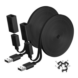 Itramax USB Verlängerungskabel Flach 6M 2-Stück