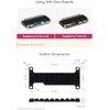 Waveshare Heatsink Compatible with Raspberry Pi Zero Series/Zero/Zero 2 W