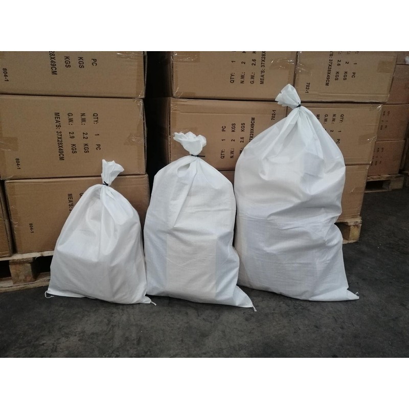 Dihl Pack of 10 Woven Rubble Sacks, 60 x 100cm,