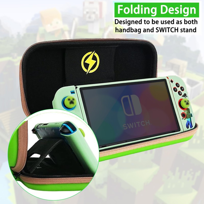 TIKOdirect Carrying Case Accessories for Switch,Portable Travel Case with Soft