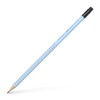 Faber-Castell 217274 Pencil Grip Graphite with Rubber B Sky Blue