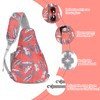 ZOMAKE Sling Bag,Crossbody Sling Backpack Shoulder Chest Bag for Women