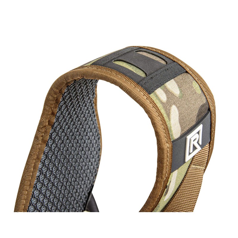 BLACKRAPID Double Camera Harness - Multi-Terrain Camo, Designed For 1