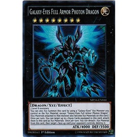 Yugioh Galaxy-Eyes Full Armor Photon Dragon MP16-EN044 Super NM! ^G#fbhre-h4 8rdsf-tg1327399