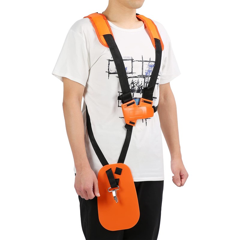 Generic Trimmer Shoulder Strap, Adjustable Nylon Harness Reduces Fatigue Brush