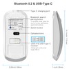 Wireless USB C Mouse for MacBook Air Surface Pro iMac