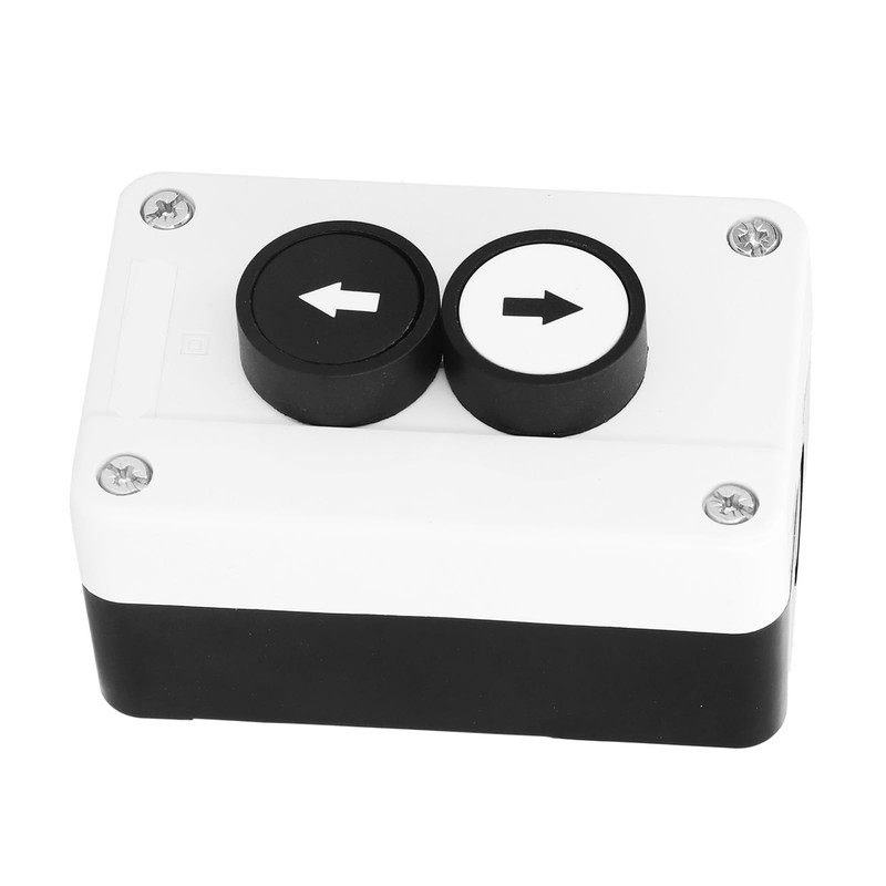 Akozon Box Station Button Switch, SGKJ‑2N Push Button Switch Station