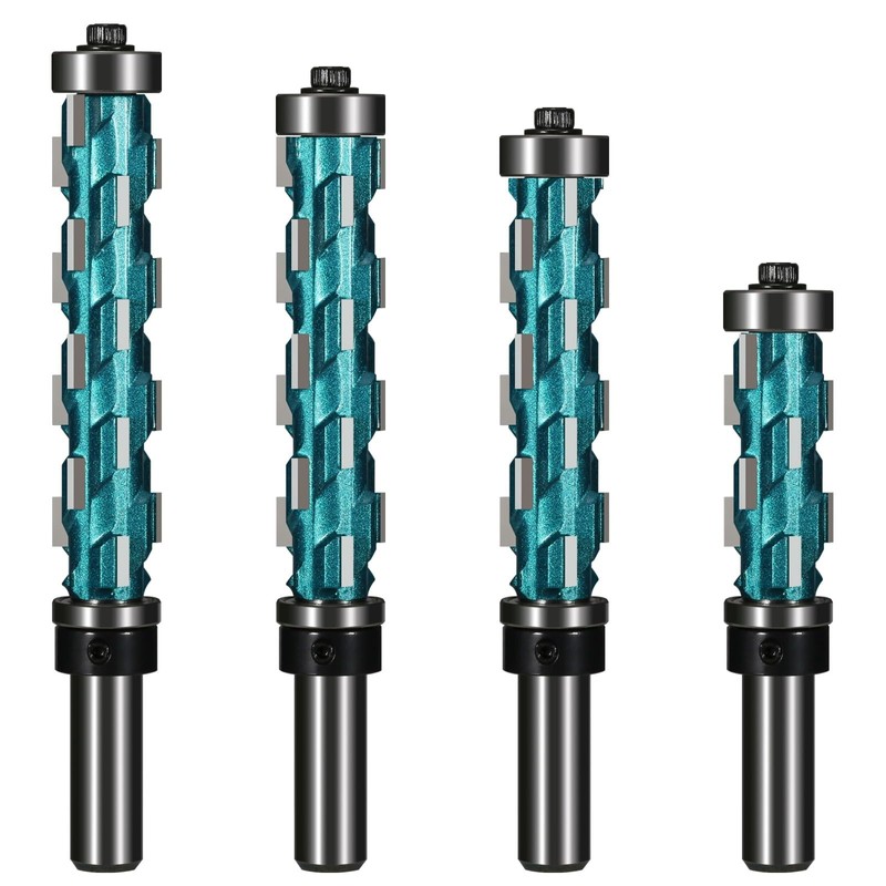 Vearter Spiral Flush Trim Router Bit 1/2 Inch Round Shank,