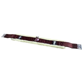 Professional's Choice English Girth Merino Wool, Color: Chocolate, Size: 52 (EGM52-CHO)