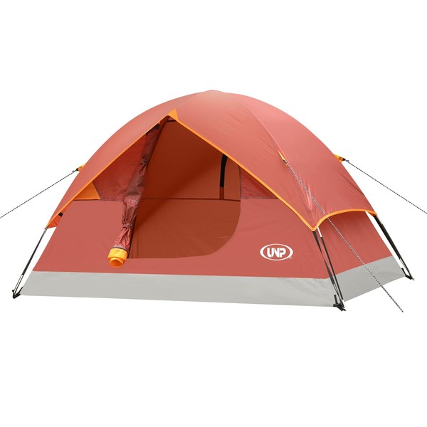 UNP Camping Tent 2/3/4/6 Person Dome Tent, Easy to Set