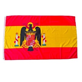 Pandiui23 Spain Flag 1945-1977, Red Yellow, 150 cm x 90 cm, Patriotic Event