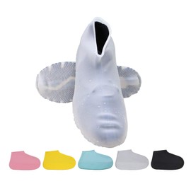 Durui Silicone Waterproof Shoes Cover,Reusable No-Slip Silicone Shoe Protectors for Kids,Women,Men.