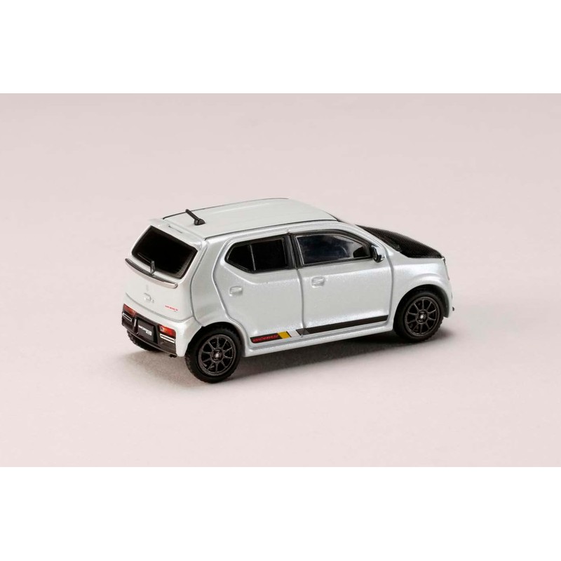 1/64 Suzuki Alto Works (HA36S) Carbon Hood Custom Version Pearl
